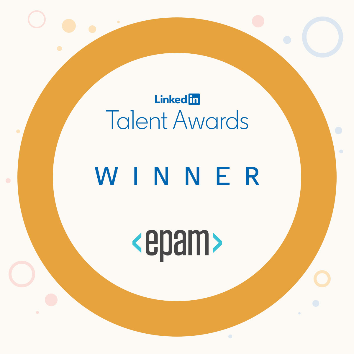 EPAM Wins LinkedIn Best Culture of Learning Talent Award